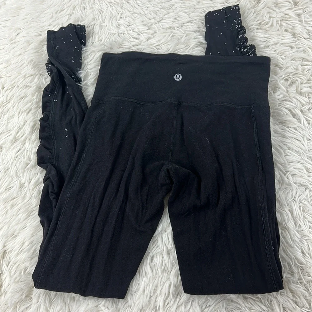 Lululemon Speed Tight Black Reflective